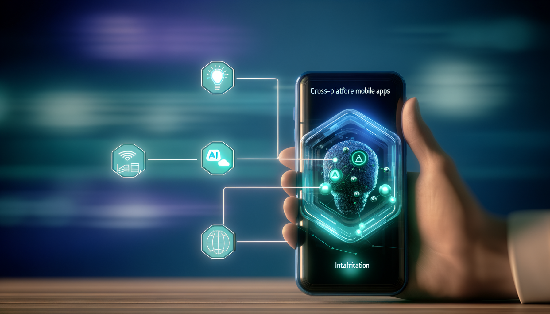 AI components in cross-platform mobile app framework.