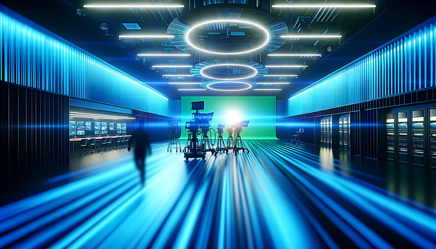 AI video production studio