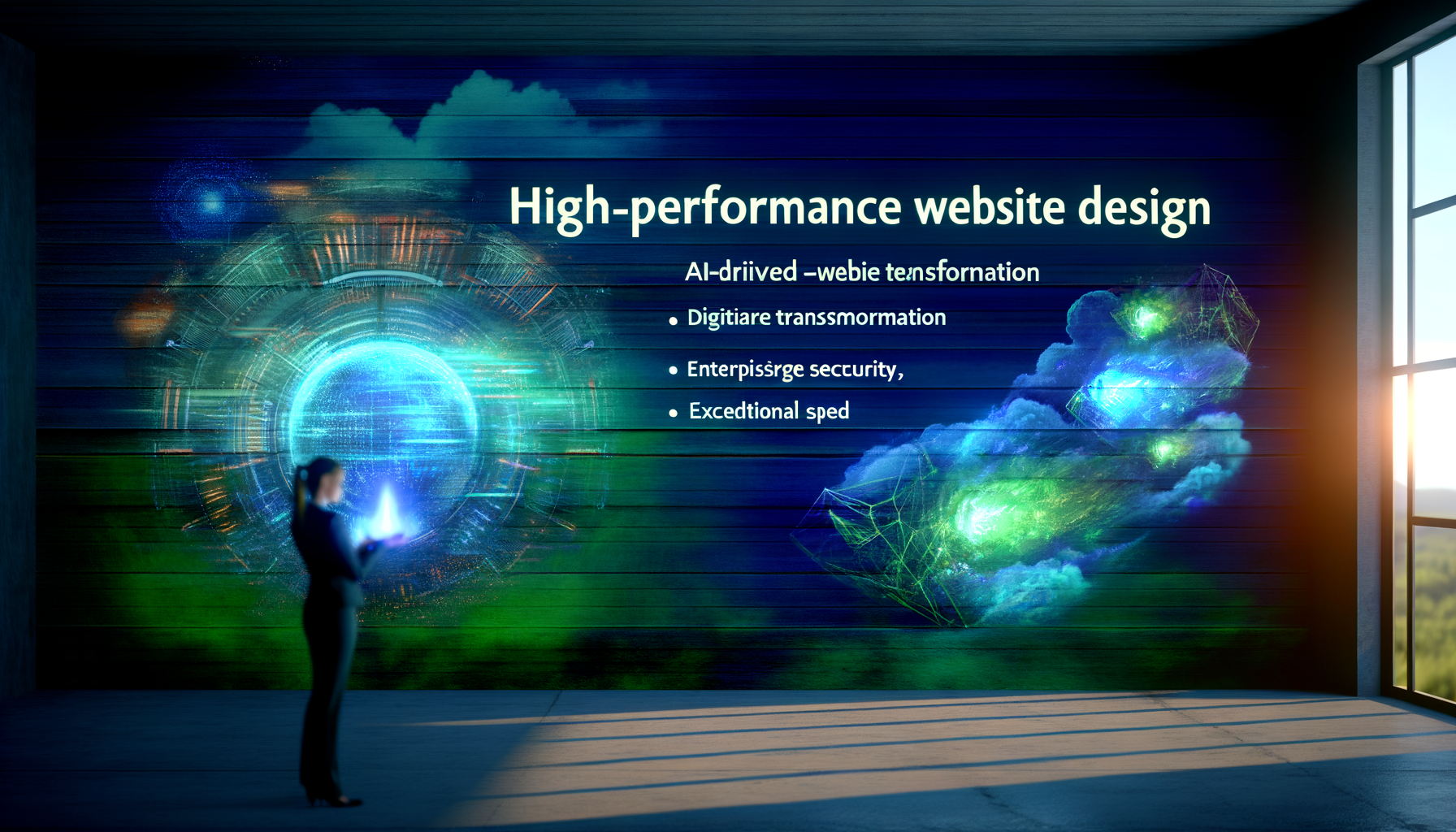 AI enhancing website user experience.