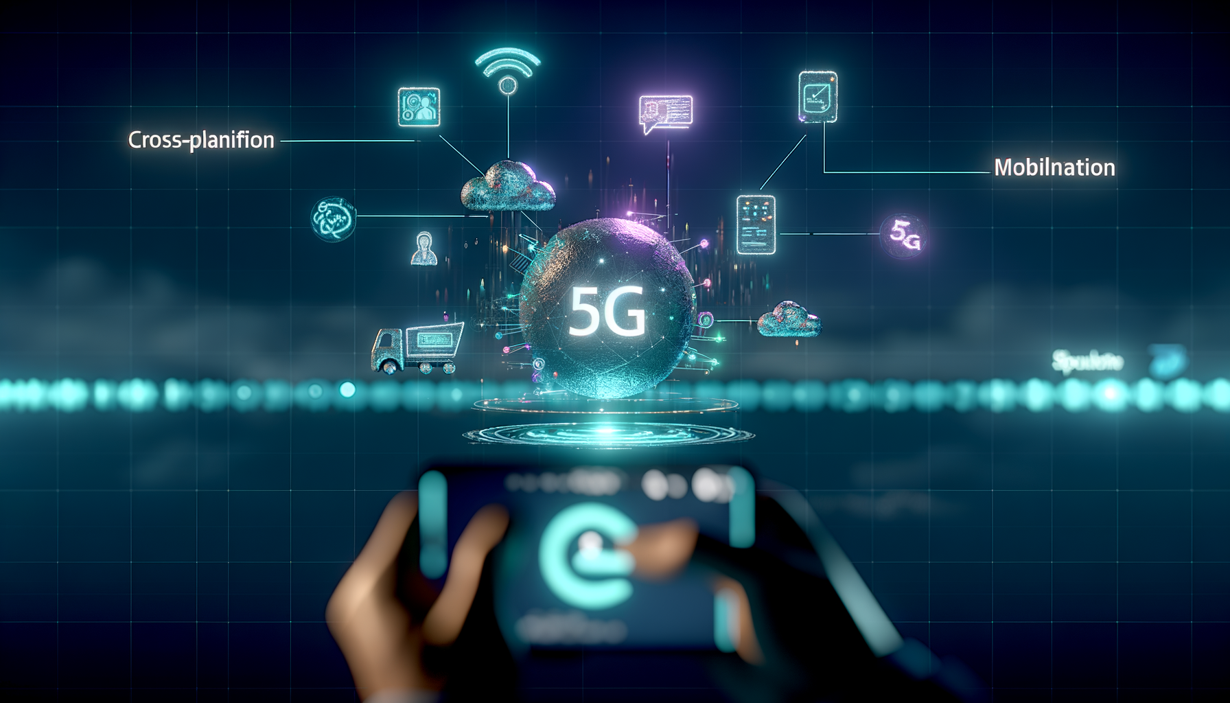 5G impact on mobile apps diagram.