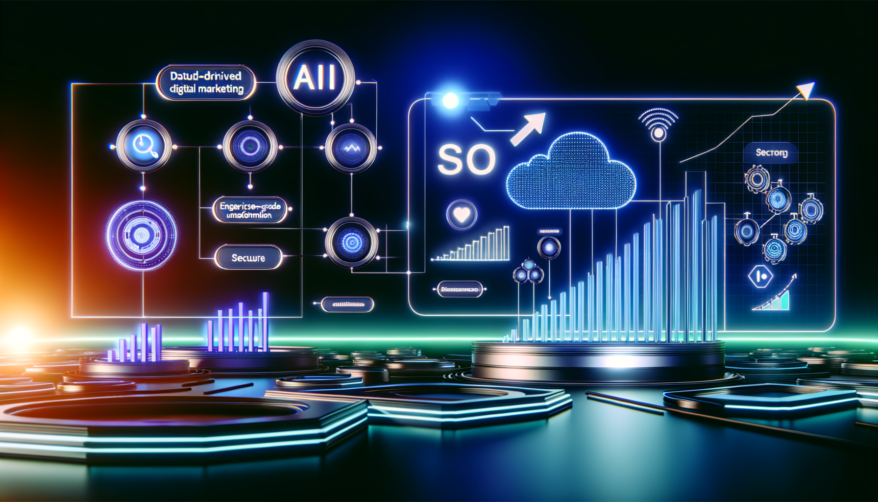 Content automation workflow with AI integration.