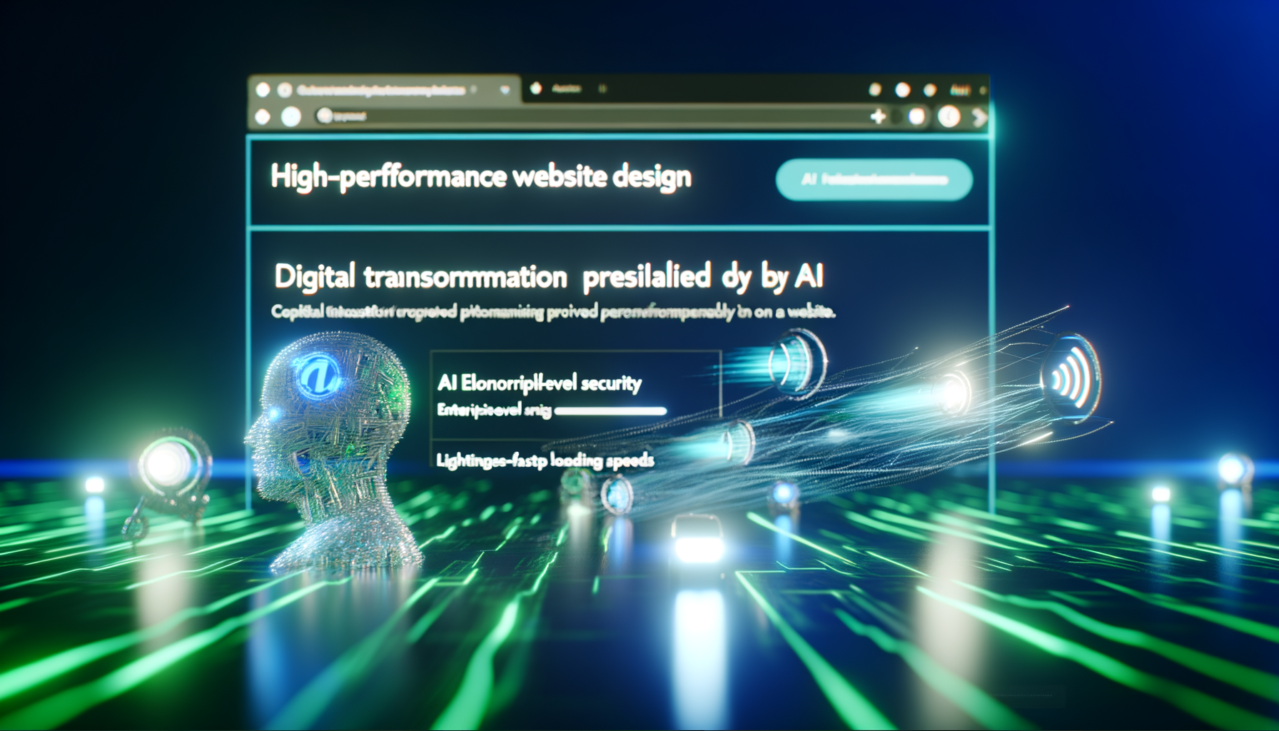 AI-driven personalization on websites.