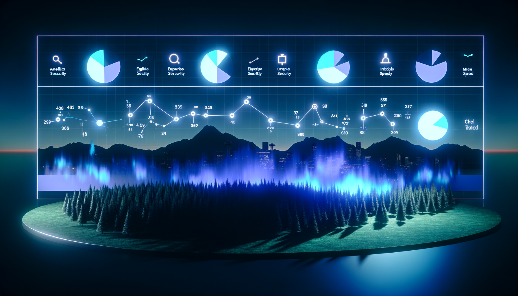 AI keywords visualization for Seattle SEO.
