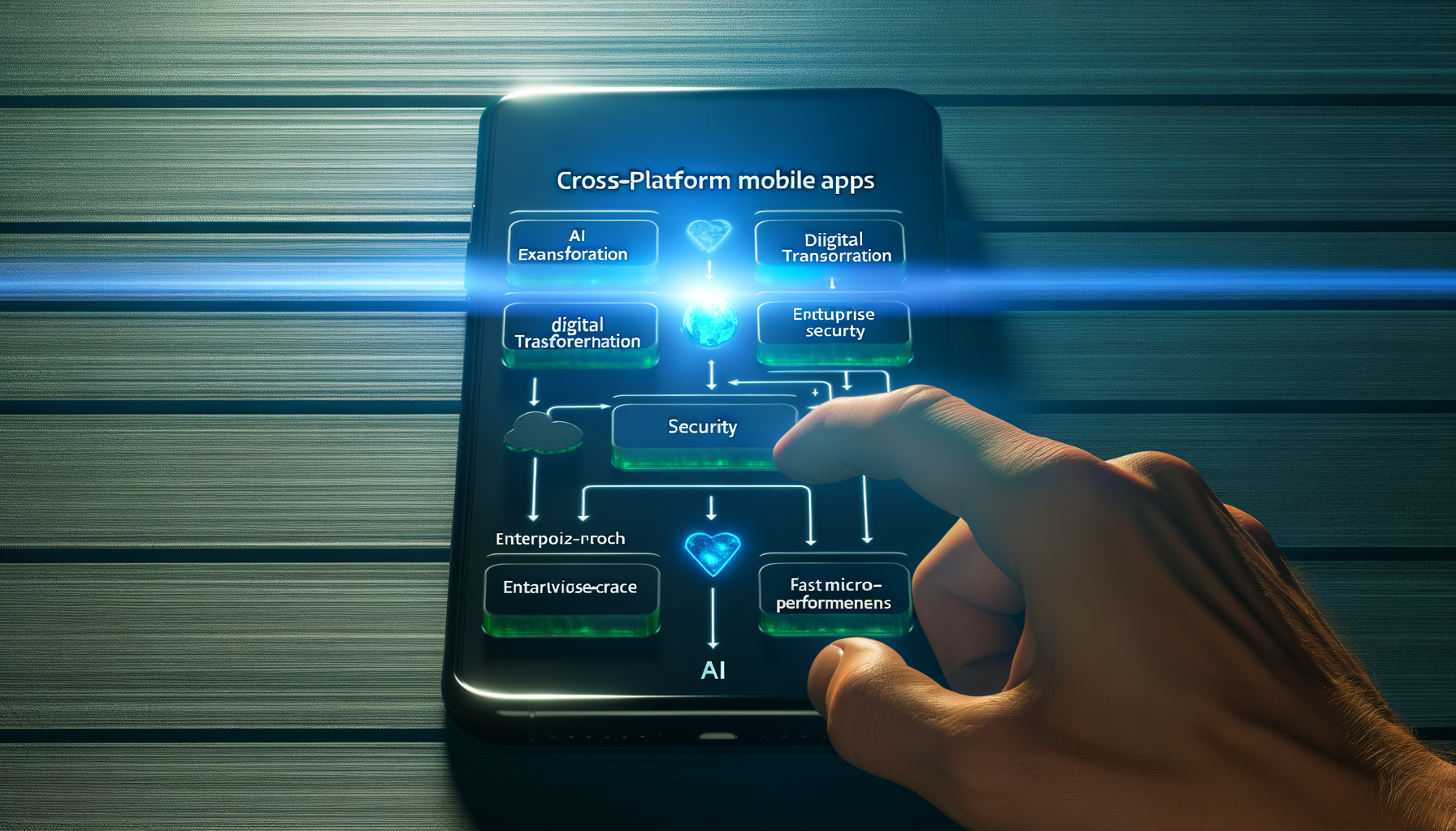 AI integration in cross-platform mobile apps.