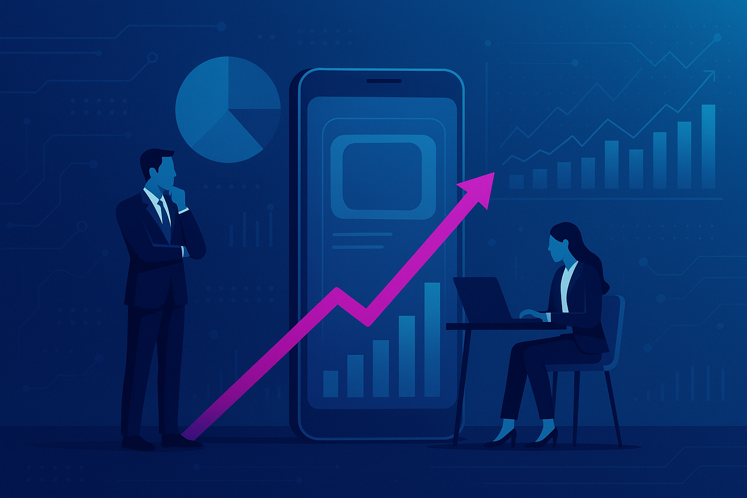 Cover for The Essential Guide to Achieving ROI in Mobile App Development