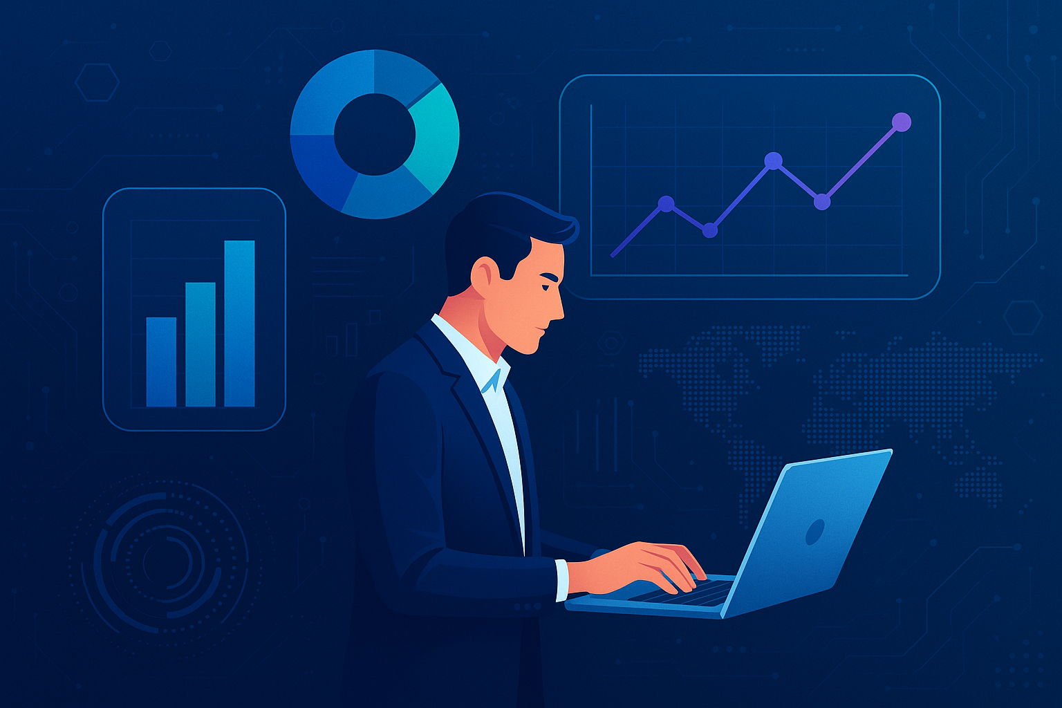Cover for The Ultimate Guide to Transforming Data into Strategic Insights
