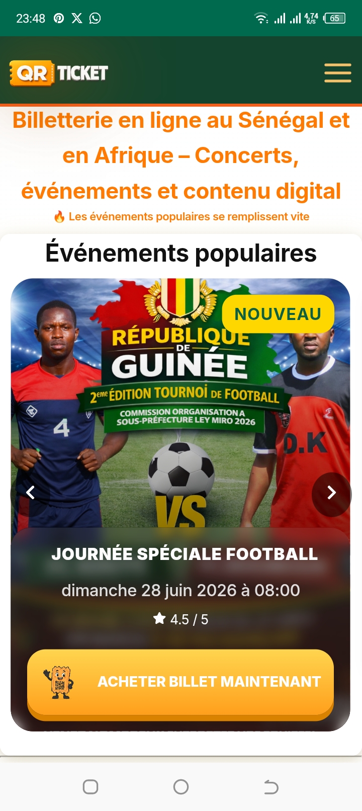 Journée spéciale football 