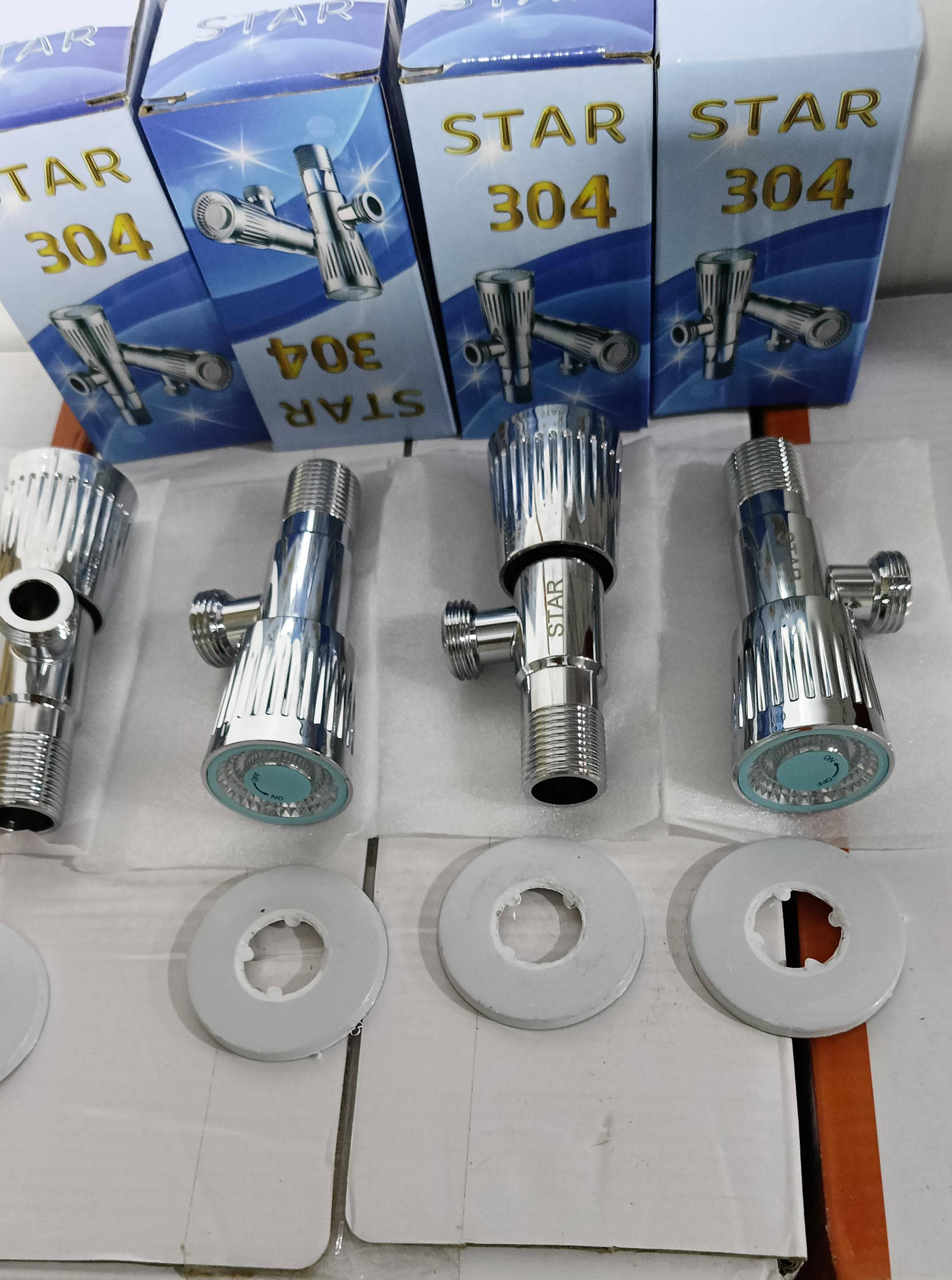 محبس زاويه 304 استلس قلب استلس