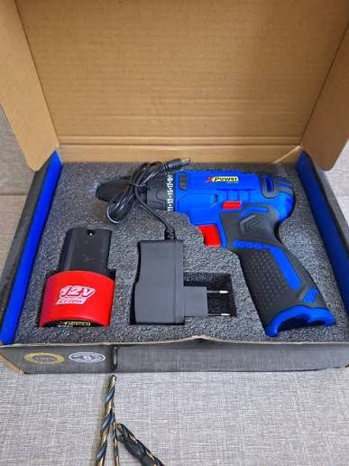 شنيور شاحن 12 فولت 1 بطاريه X-POWER