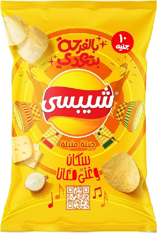 شيبس جبنة متبلة 10ج