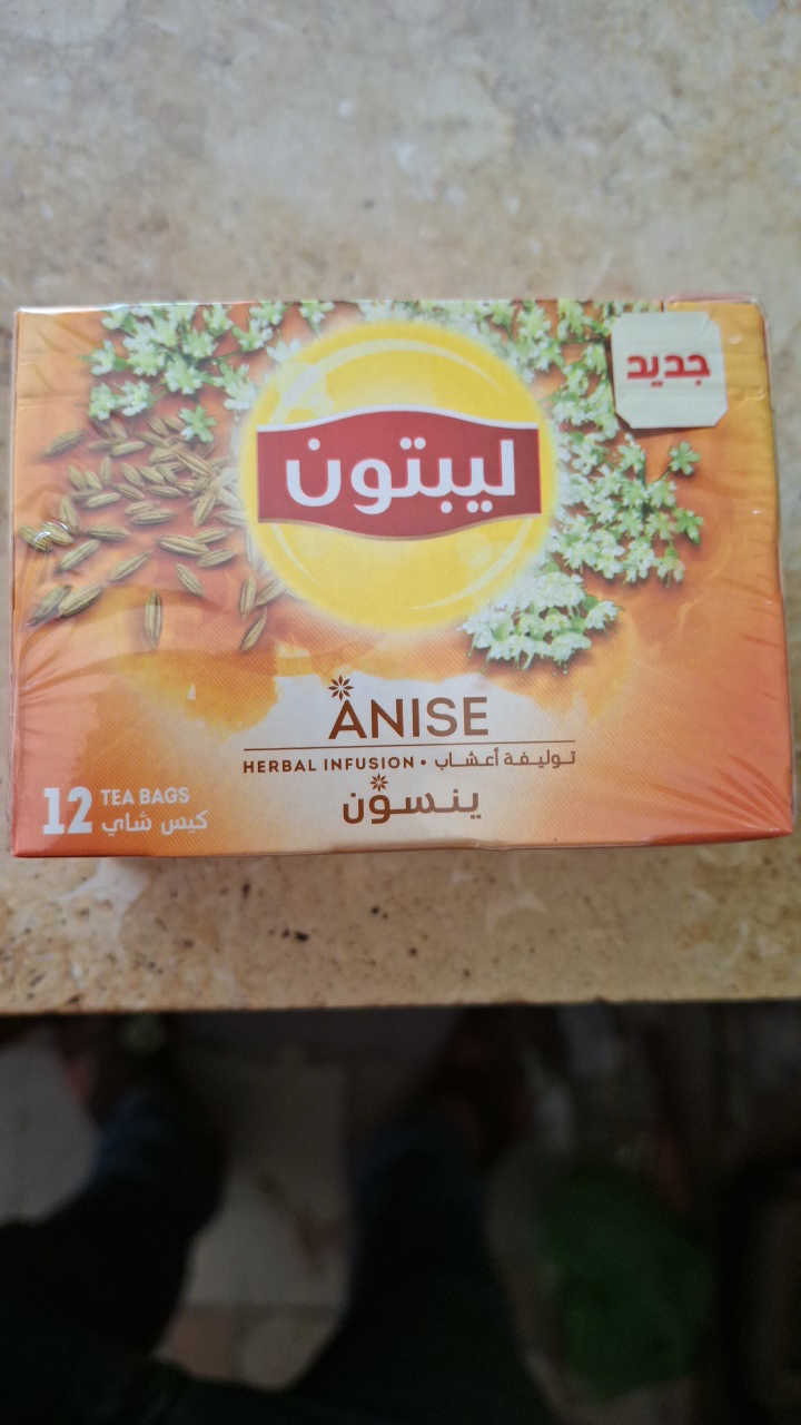 ينسون ليبتون 12كيس