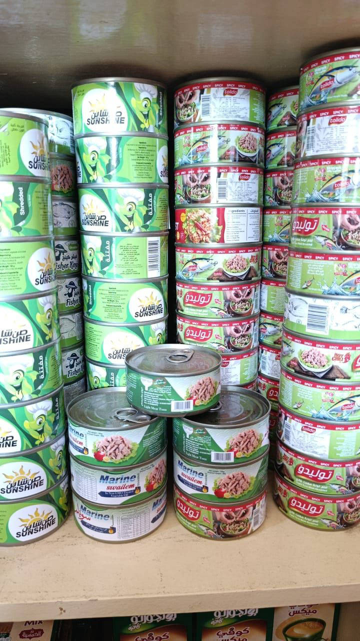 علبة تونه توليدو مفتت حار