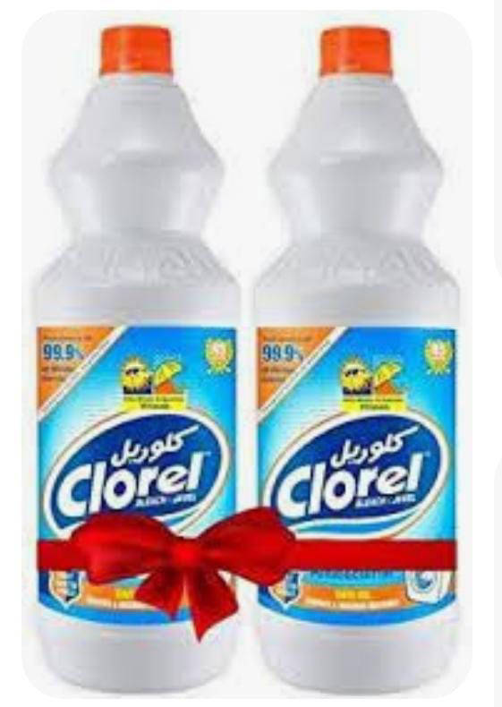 زجاجة كلوريل  ابيض 1/لتر