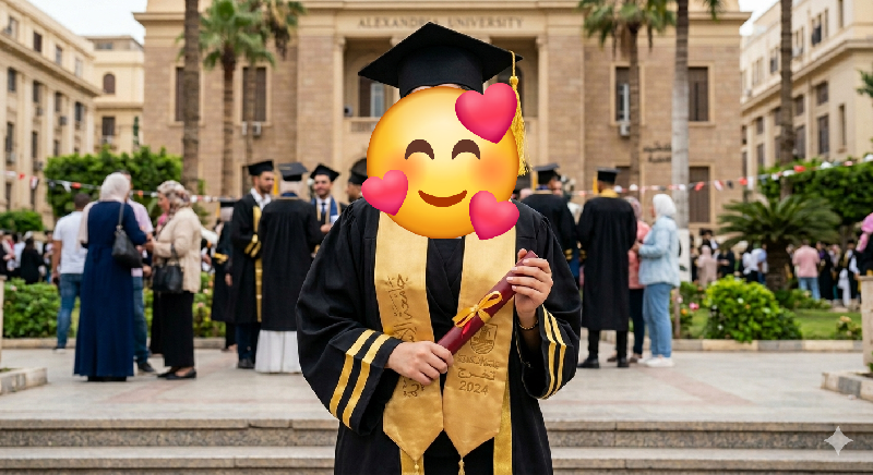 طقم تخرج ميكرو فيبر