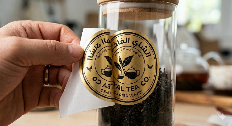 ورق استيكر (دهبي- انك جيت) بلاستيك
