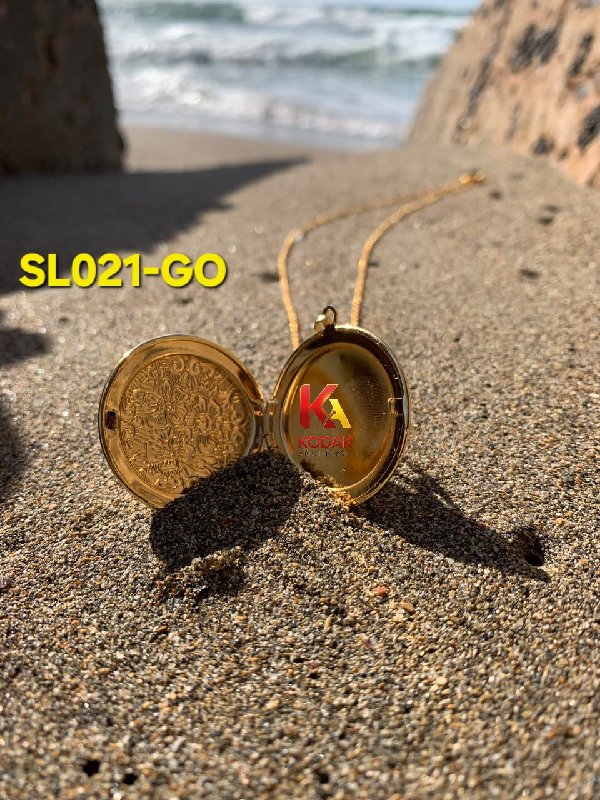 سلسله مدوره 2 صوره منقوش دهبي SL021
