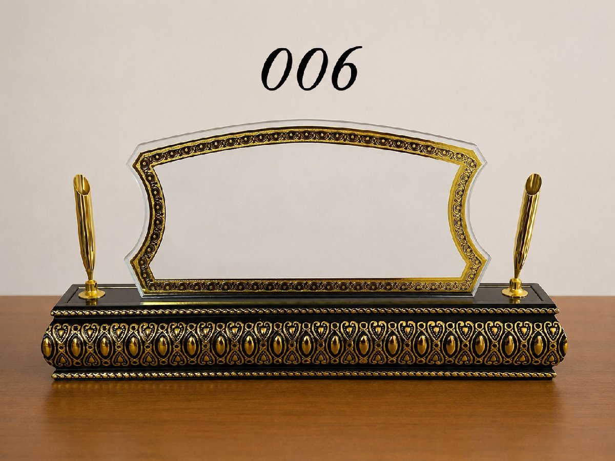 استاند مكتب كريستال مستورد ( 006 )