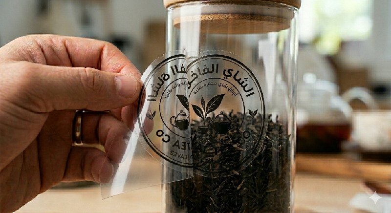 ورق استيكر (شفاف انك جيت)