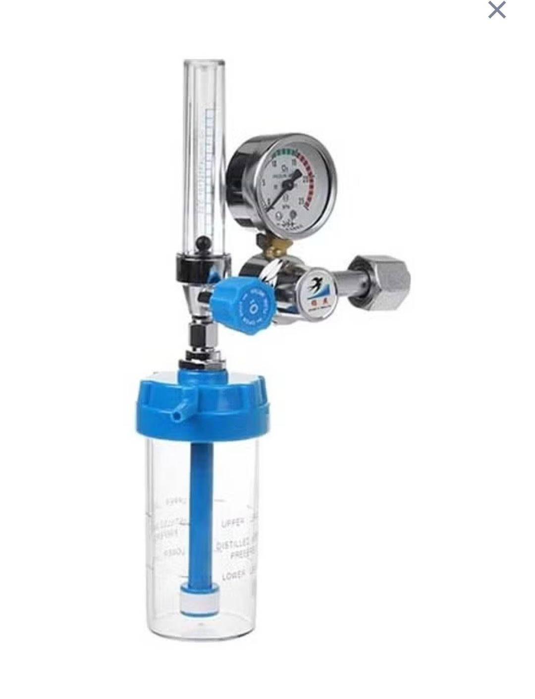 منظم اكسجين بالمرطب لاسطوانة