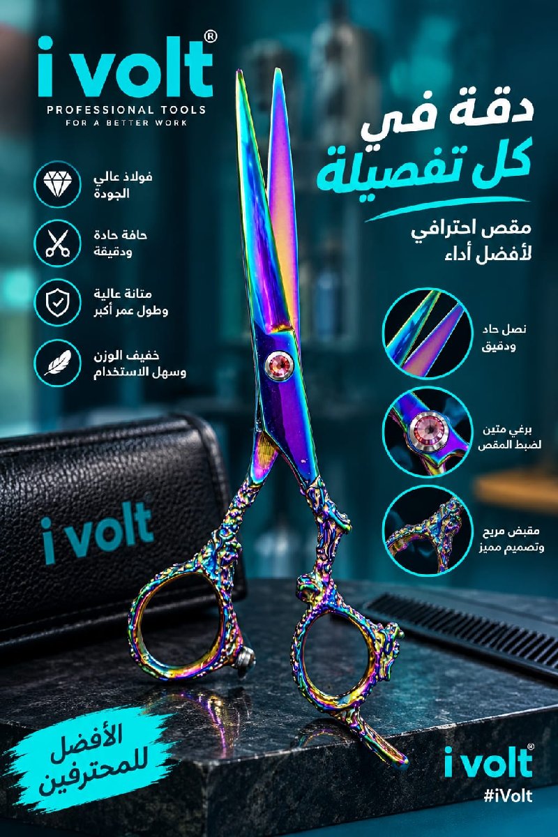 مقص الوان الطيف
