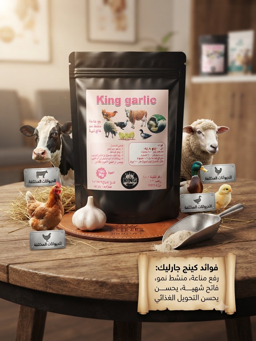 كينج جارليك 100جرام