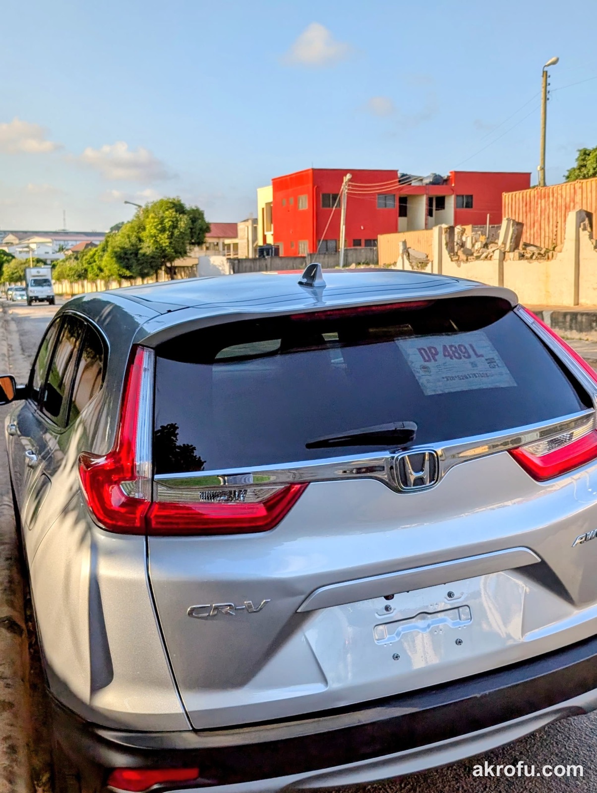 Honda CRV 2019 accident free push to start