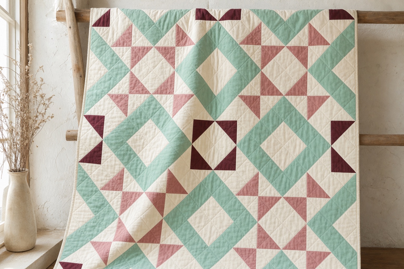 Diamond Trellis quilt pattern
