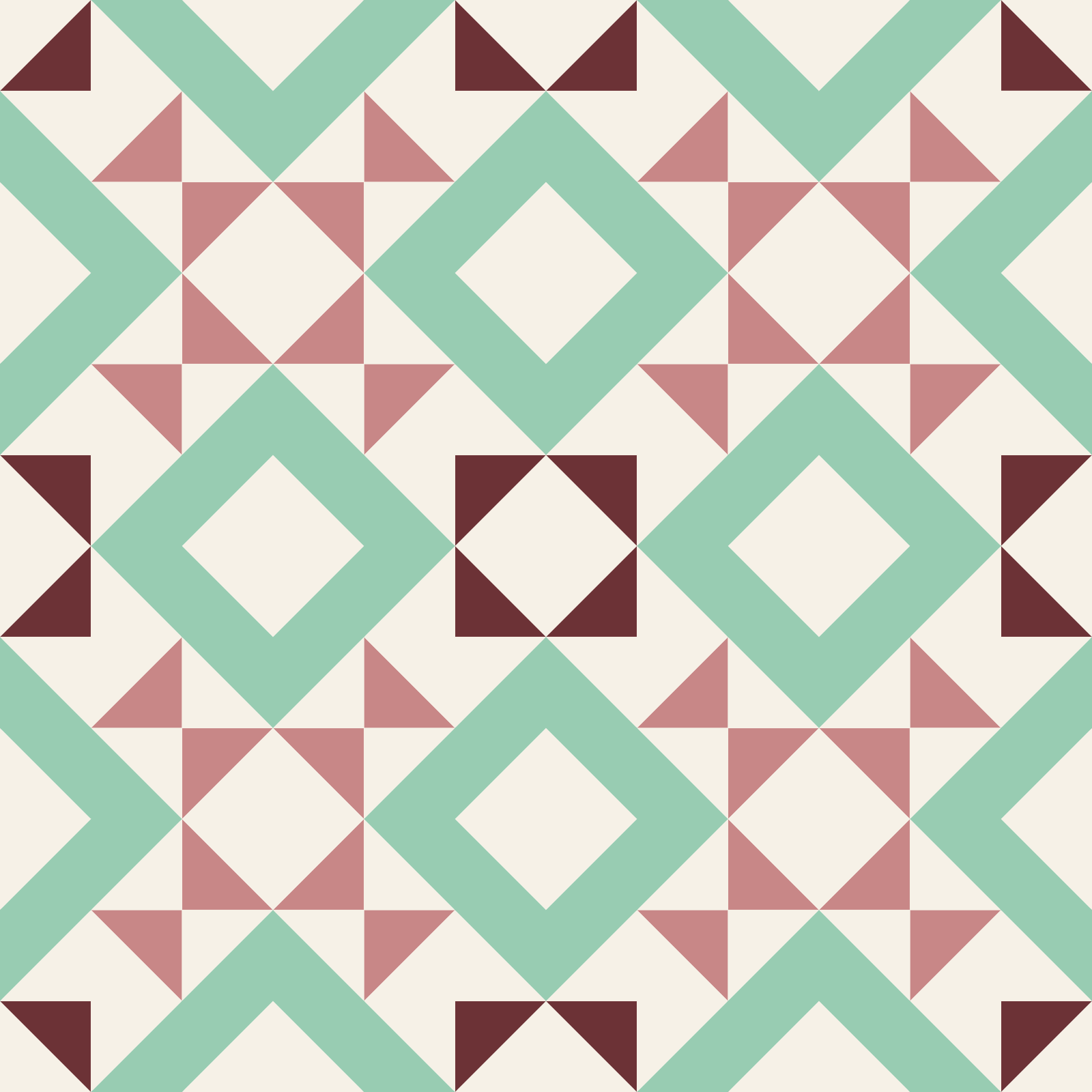 Diamond Trellis quilt pattern