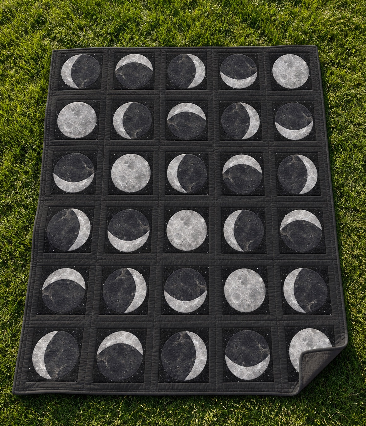 Moon Design quilt pattern