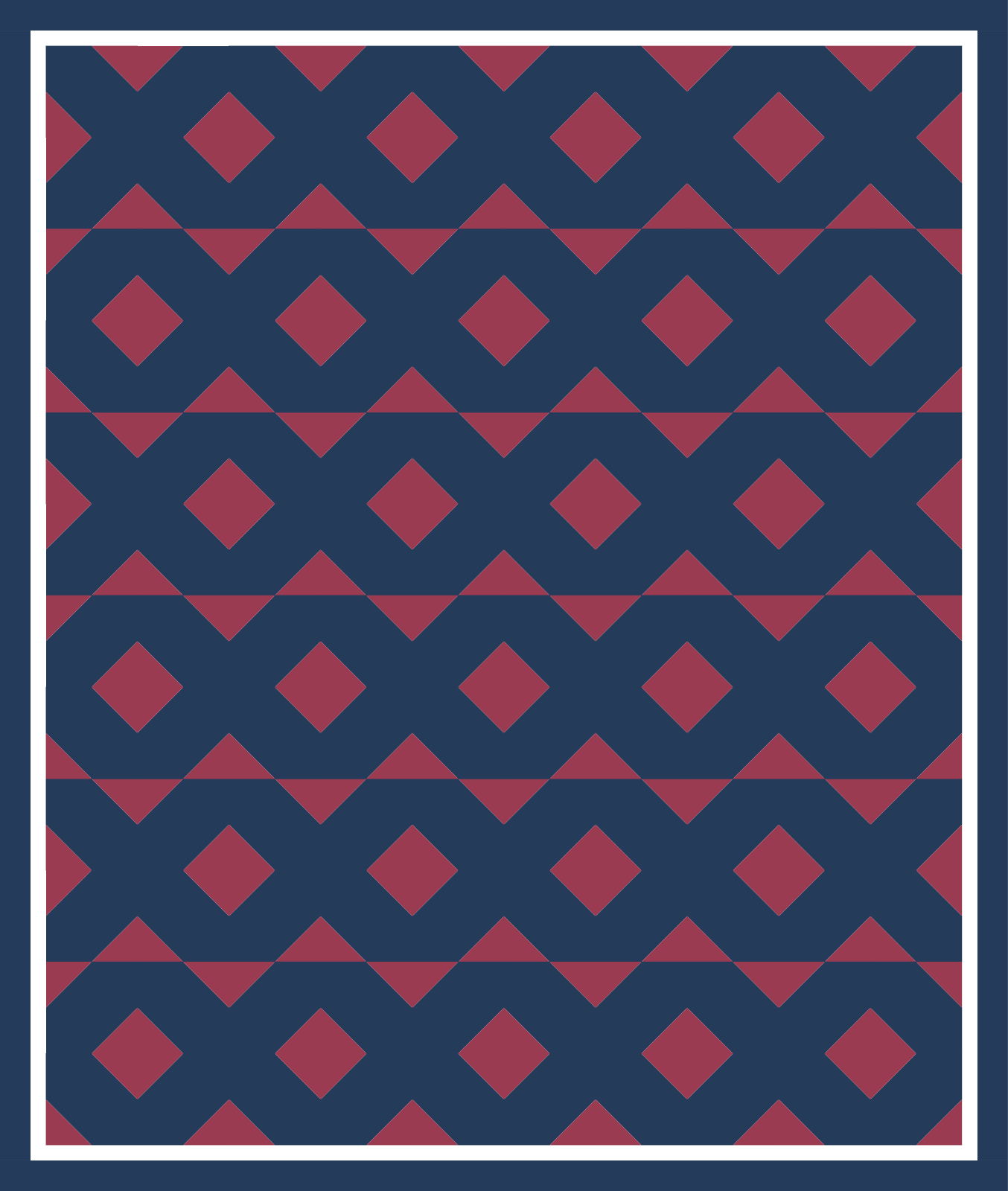 Infinity quilt pattern