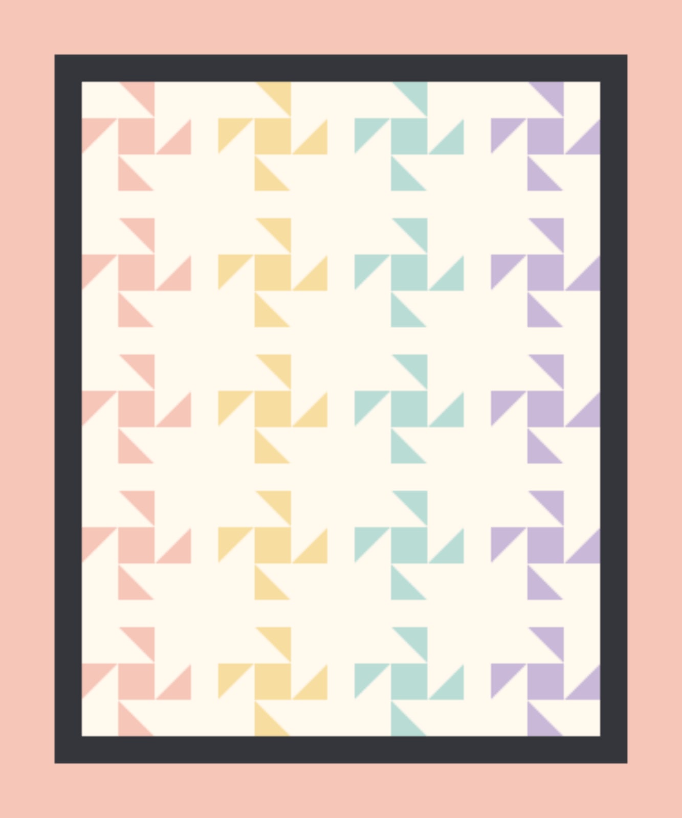 Lullaby Friendship Stars quilt pattern, Friendship Star block — view 2