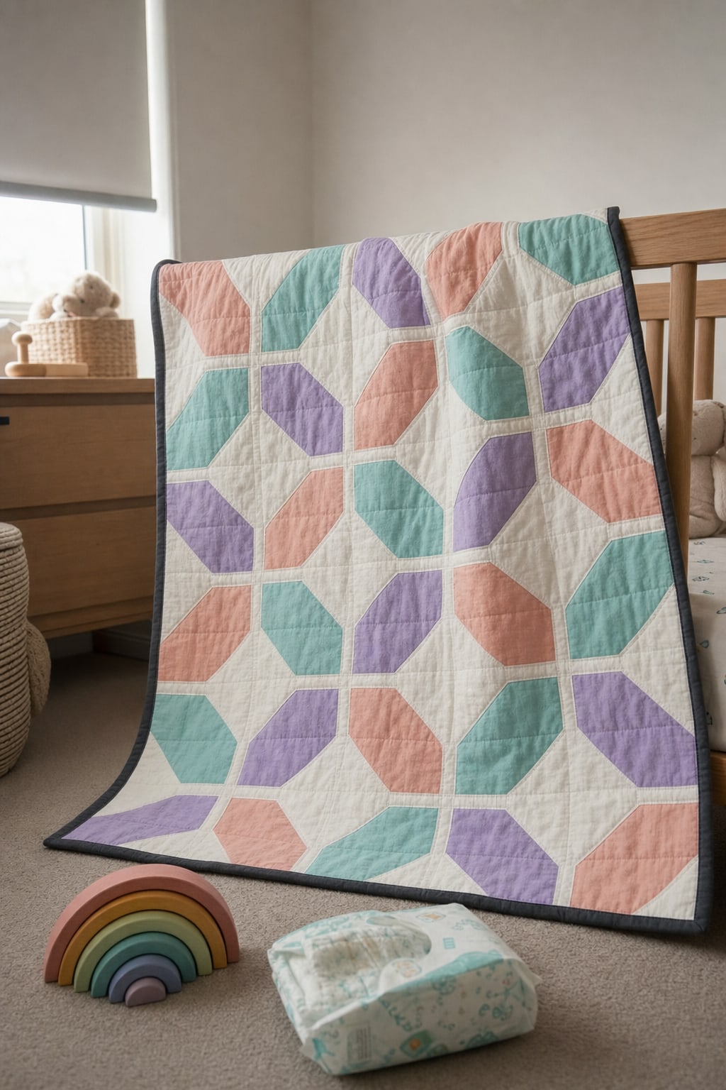 Sherbet Bow Ties quilt pattern
