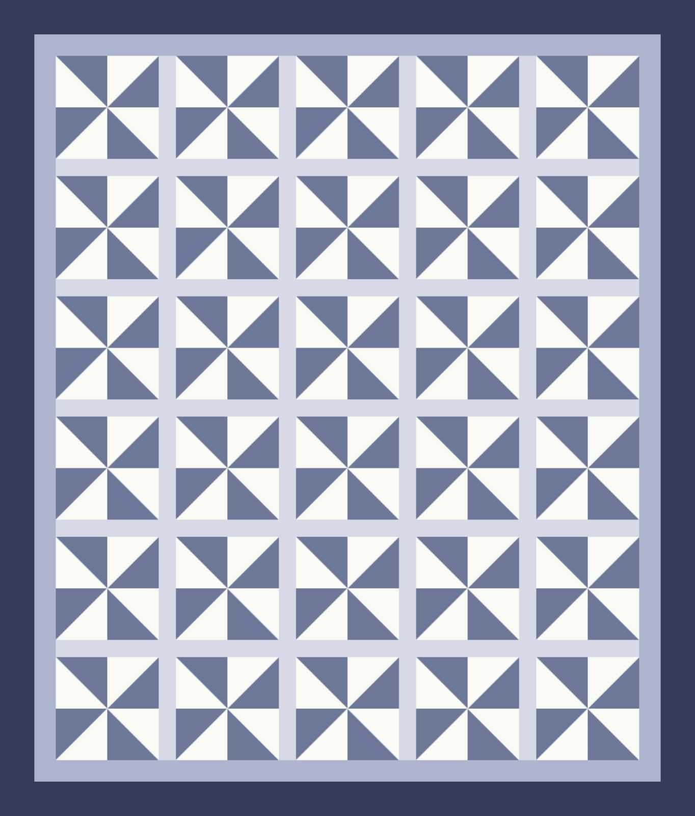 Dusk Windmill quilt pattern, Windmill block