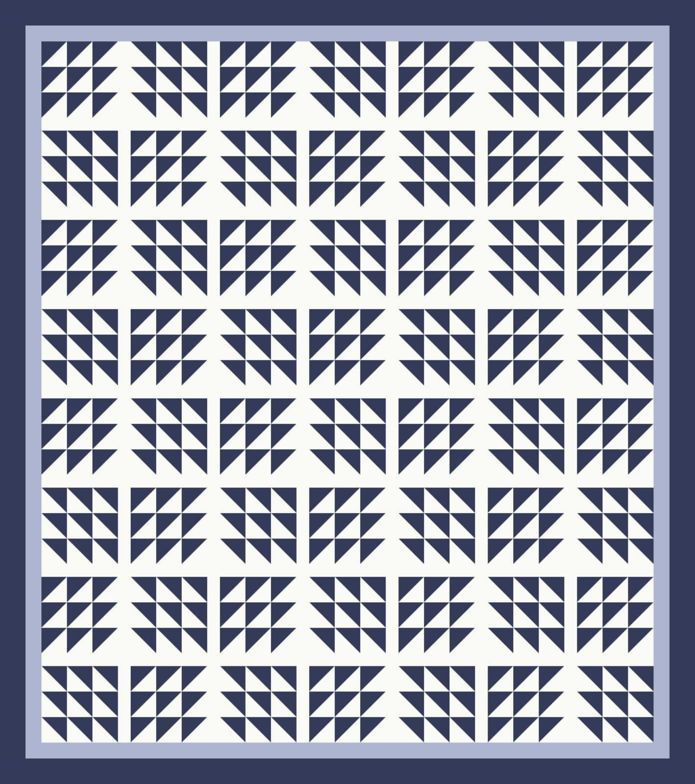 Ink Split Nines quilt pattern, Split Nine Patch block
