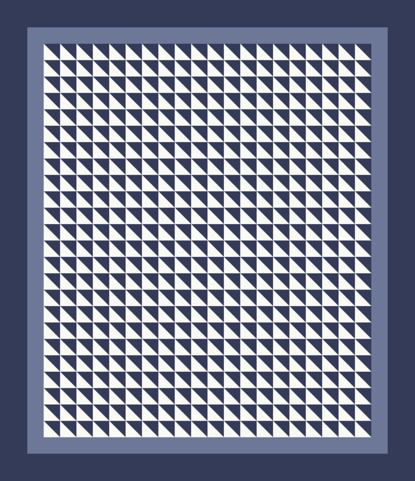 Ink Lightning Streaks quilt pattern, Streak of Lightning block — view 2