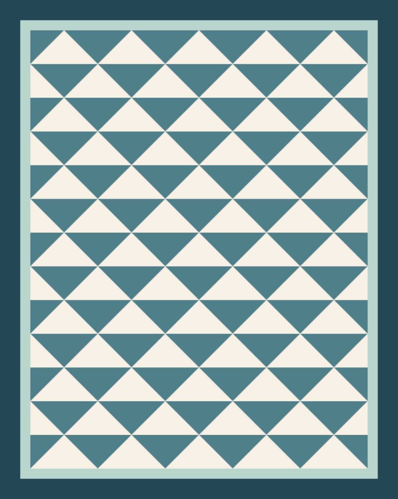 Harbour Diamonds quilt pattern