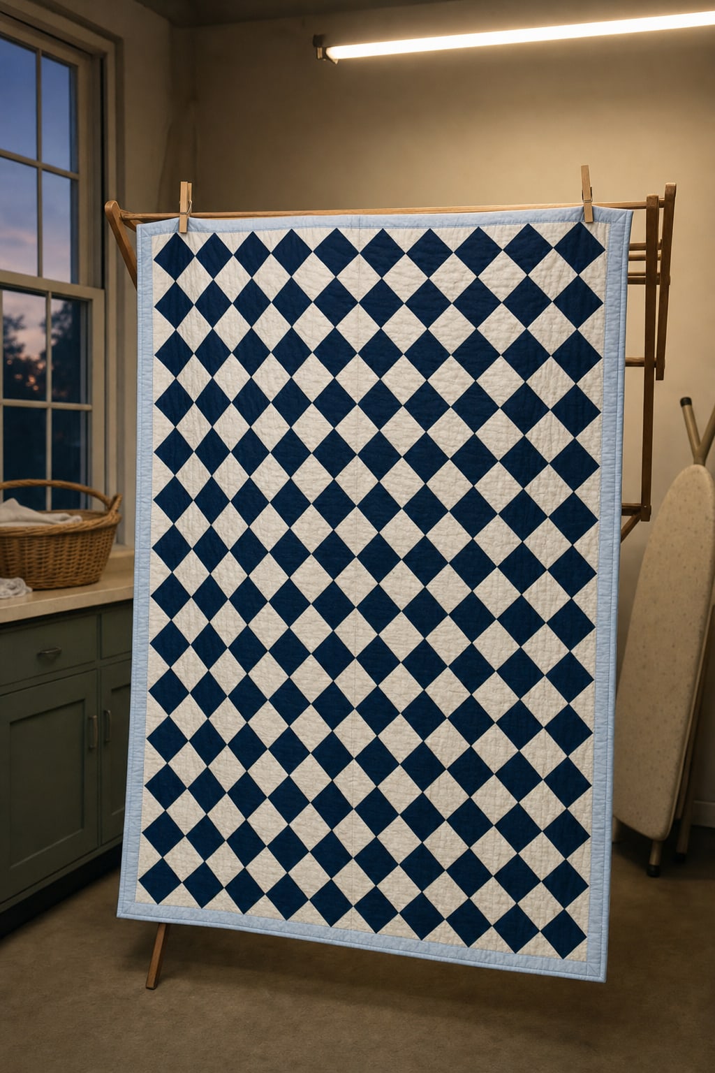 Ink Diamonds quilt pattern