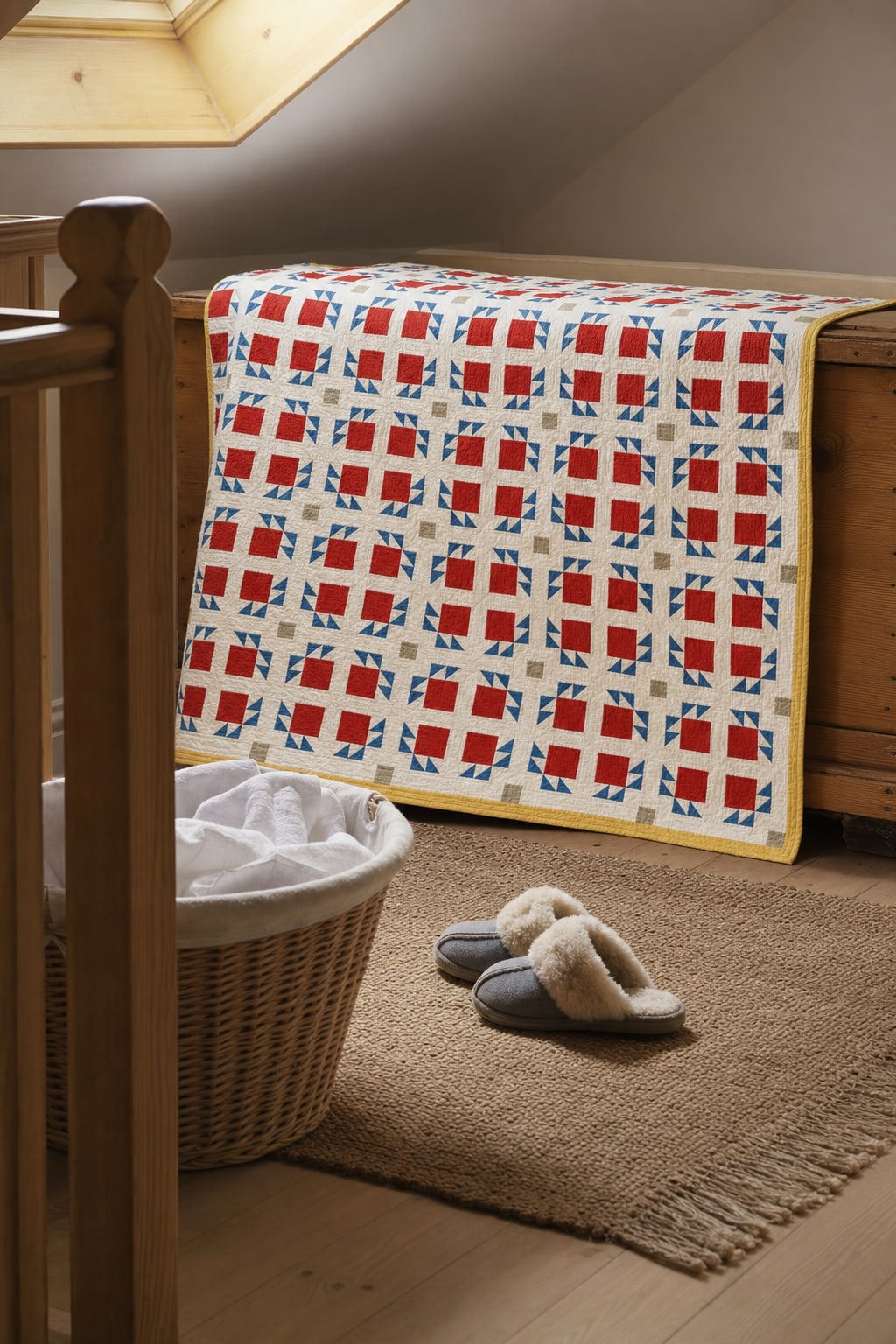 Barn Door Paws quilt pattern, Bear Paw block — view 2