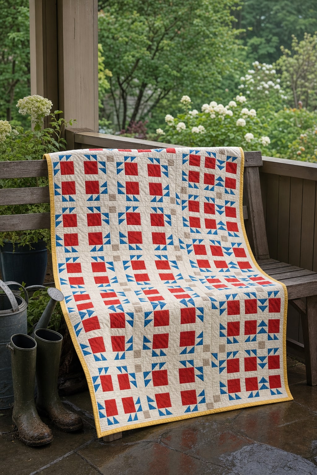 Barn Door Paws quilt pattern