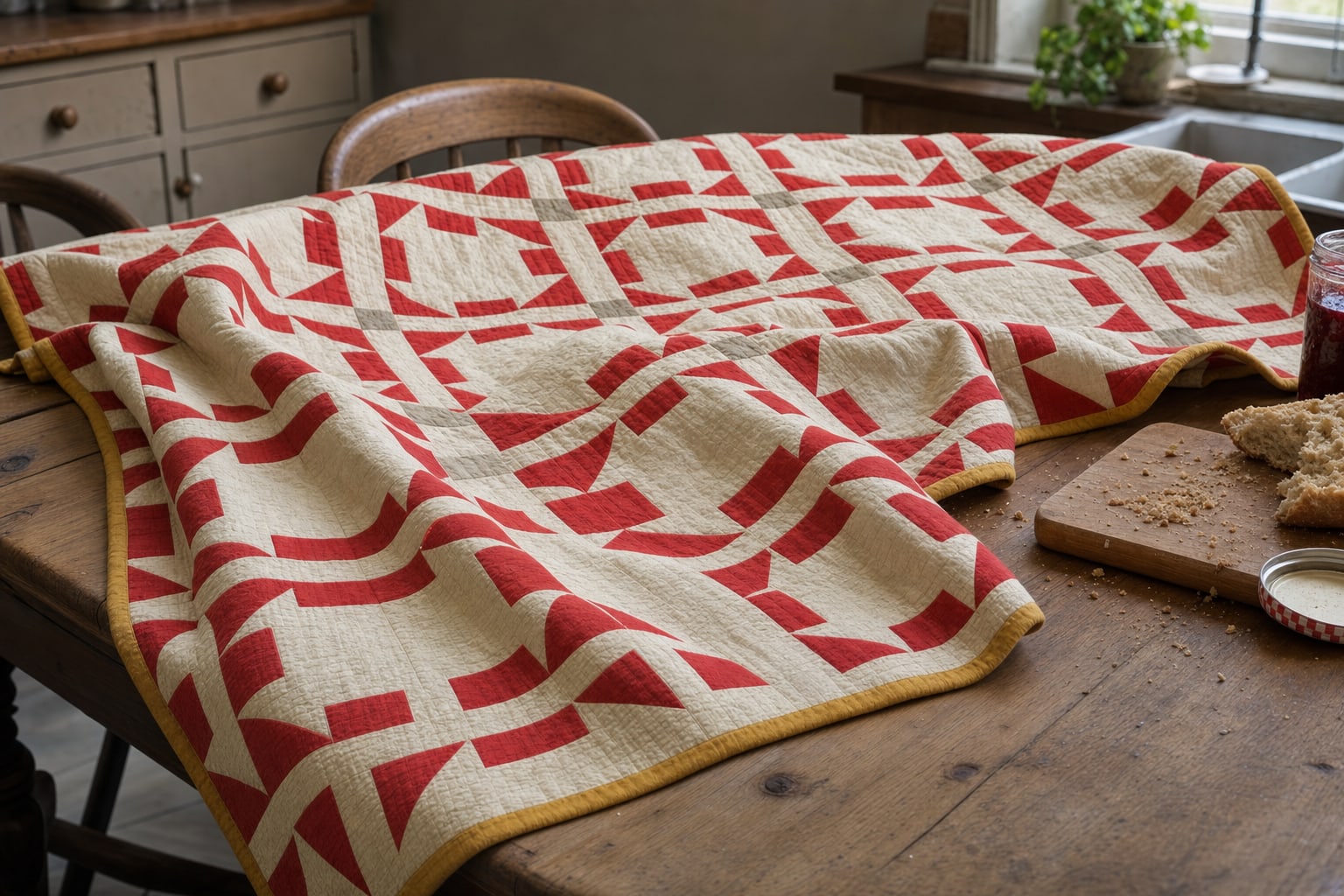 Barn Red Dash quilt pattern