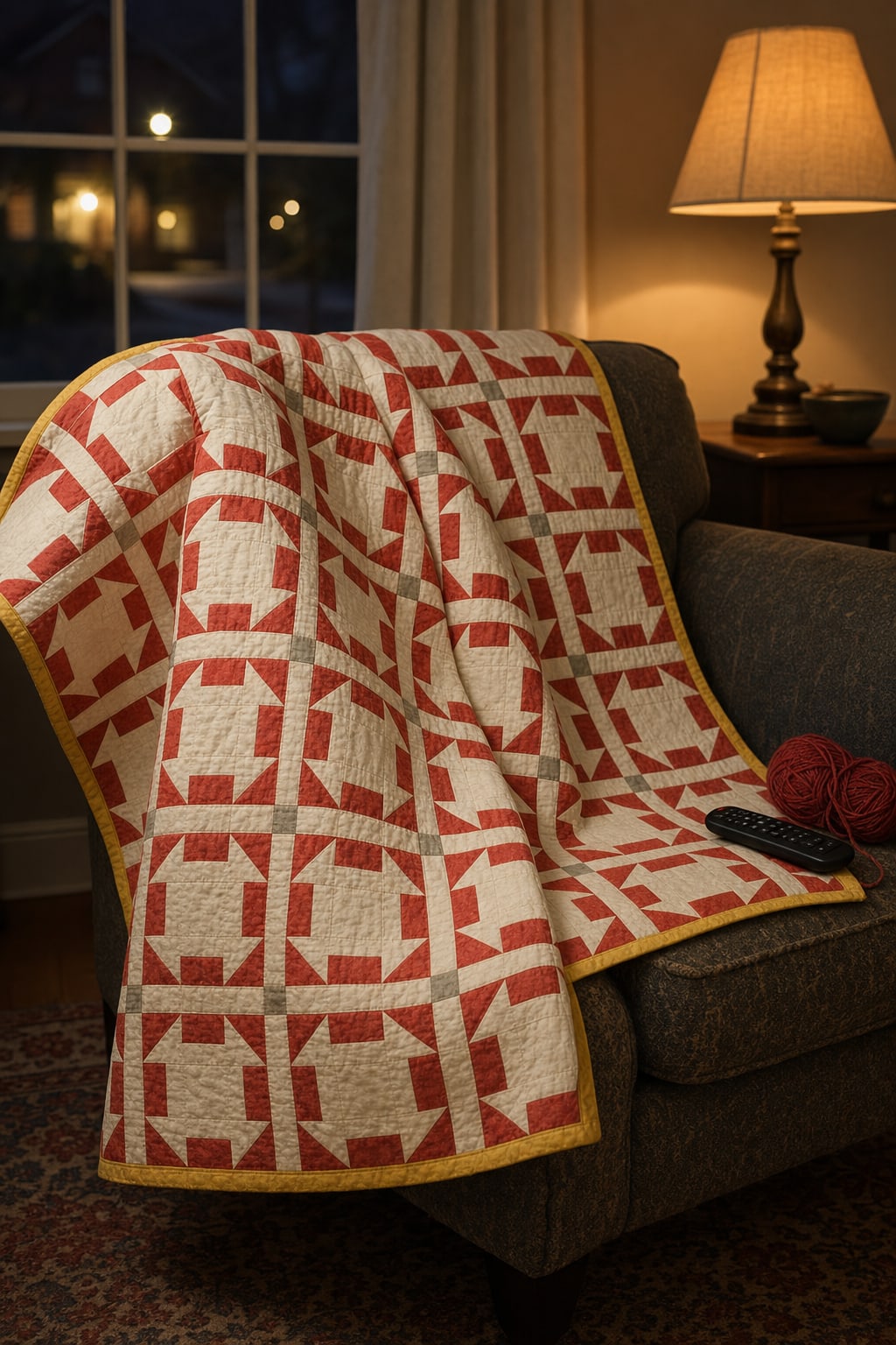 Barn Red Dash quilt pattern