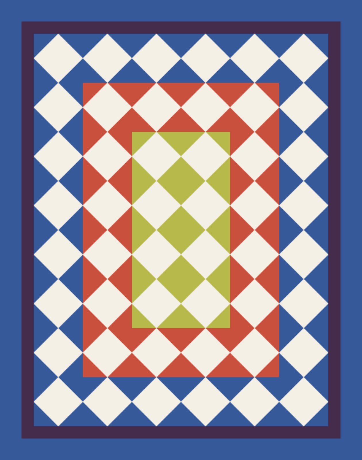 Citron Dish Nest quilt pattern