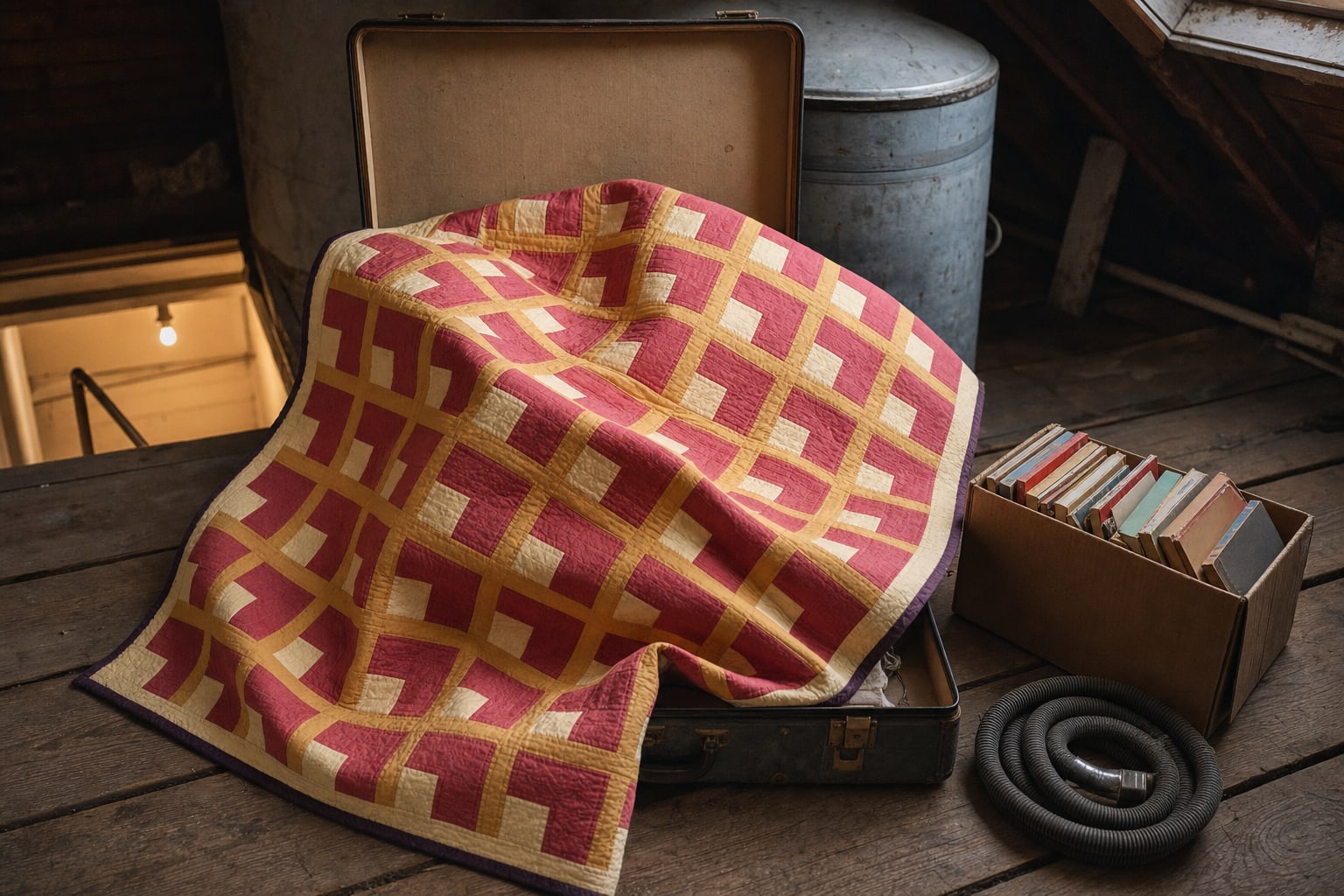 Valentine's Berry Bricks quilt pattern