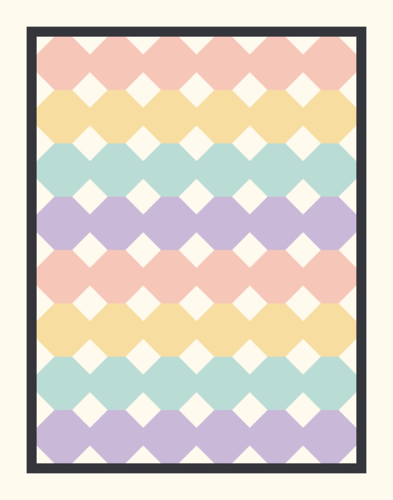 Sweet Jar Snowballs quilt by Hollis March
