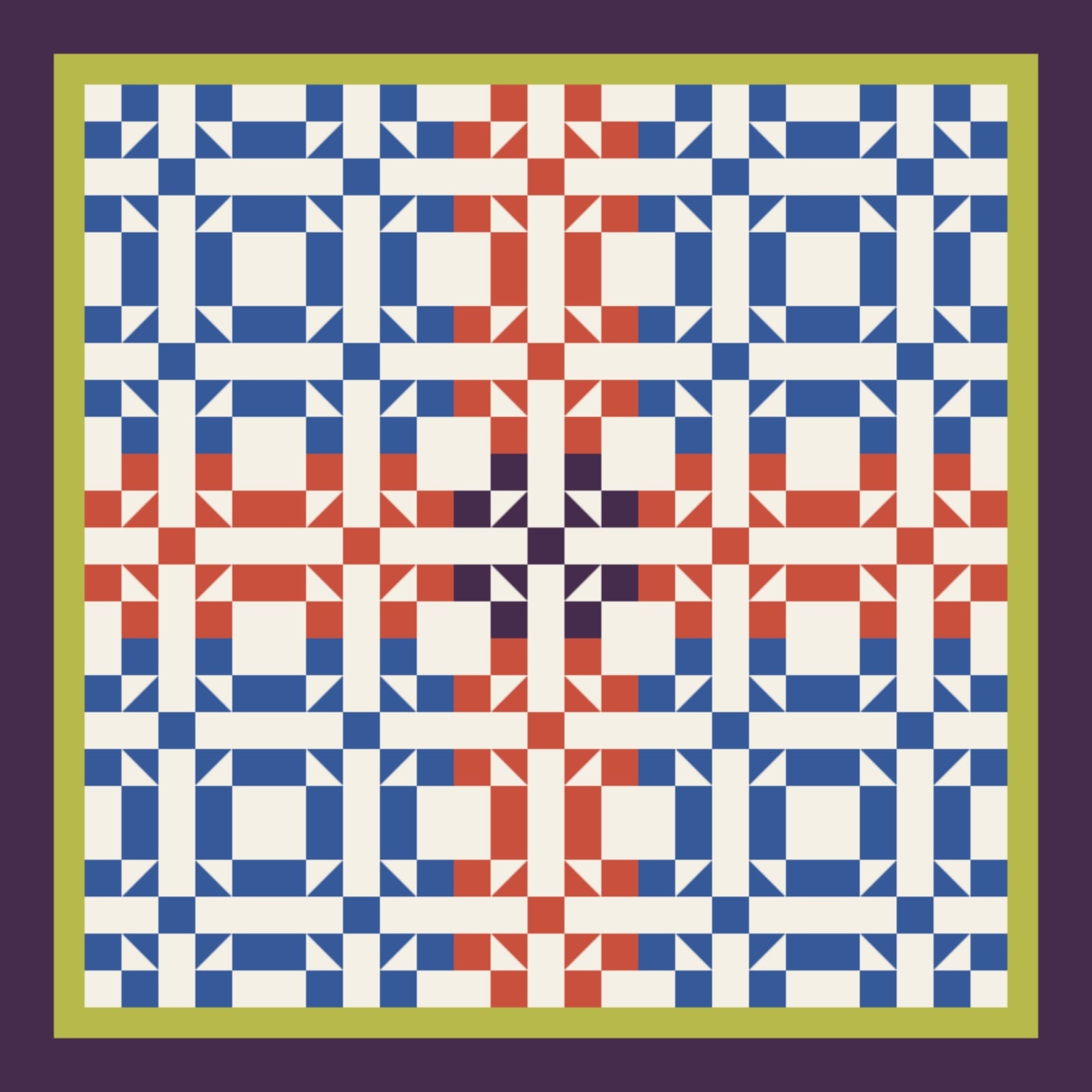 Citron Choice Plus quilt by Citrine Ledger