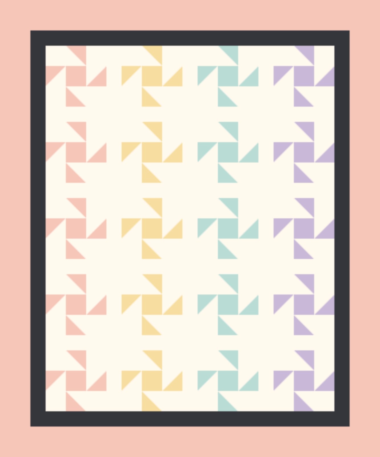 Lullaby Friendship Stars quilt by Hollis March