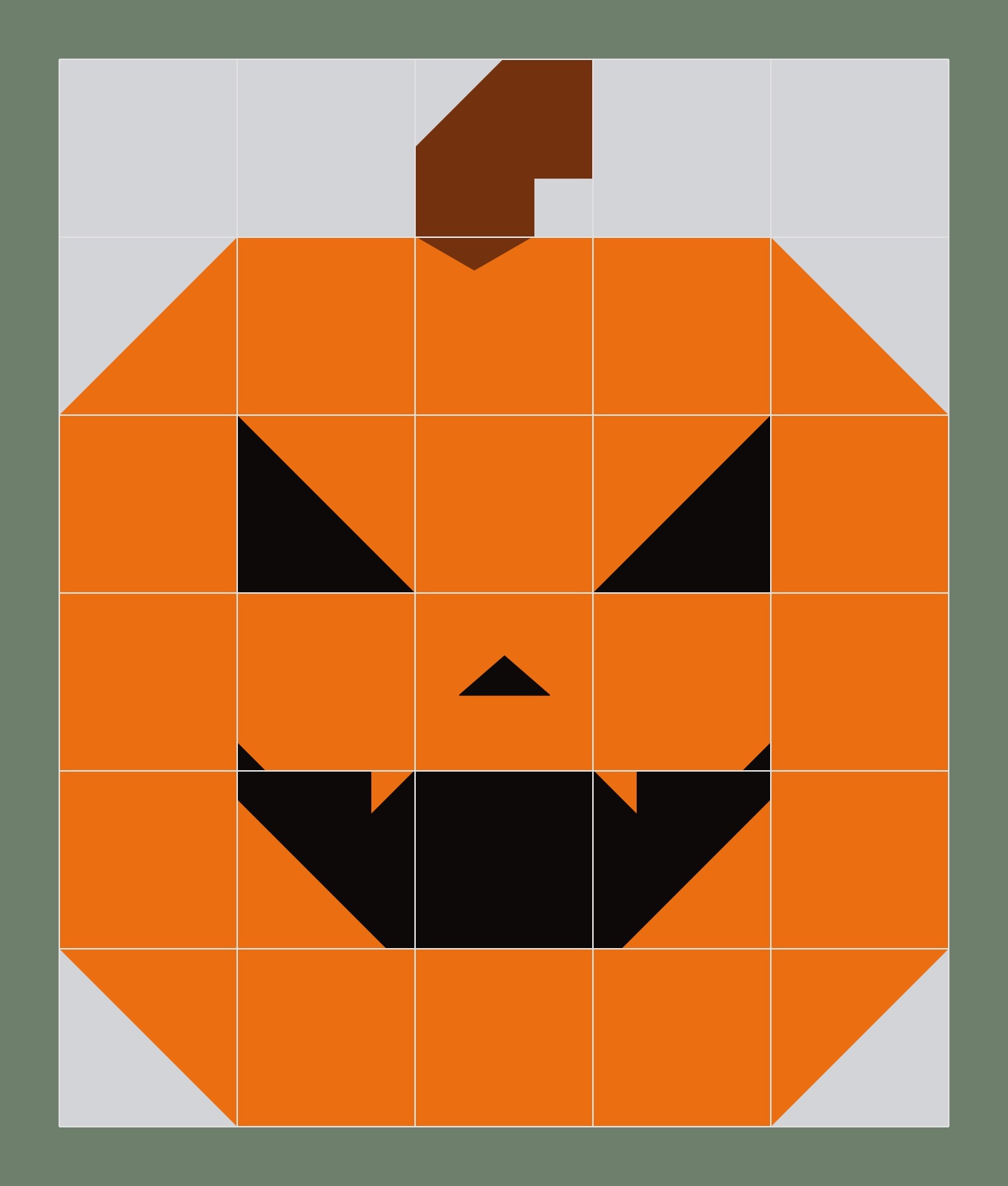 Pumpkin quilt by Chris W