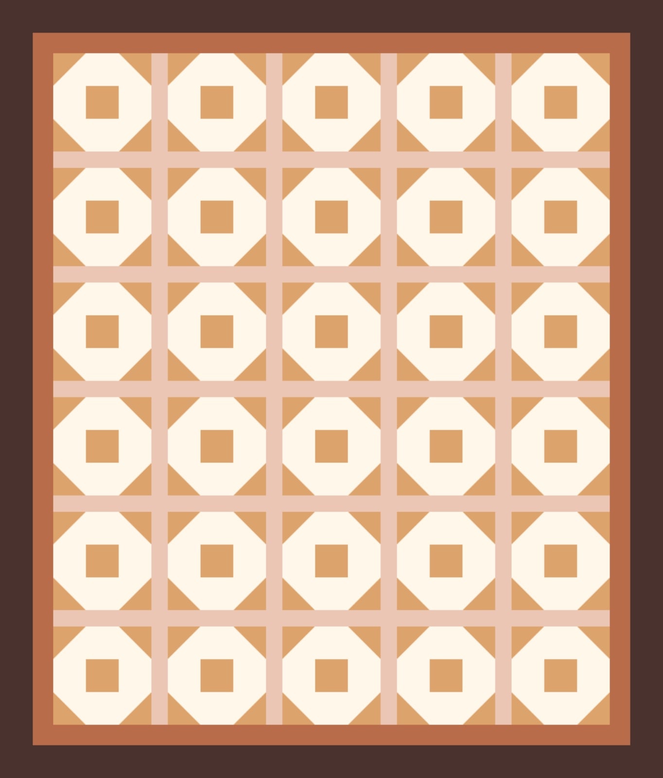 Honey Shoofly quilt by Mira Sloane