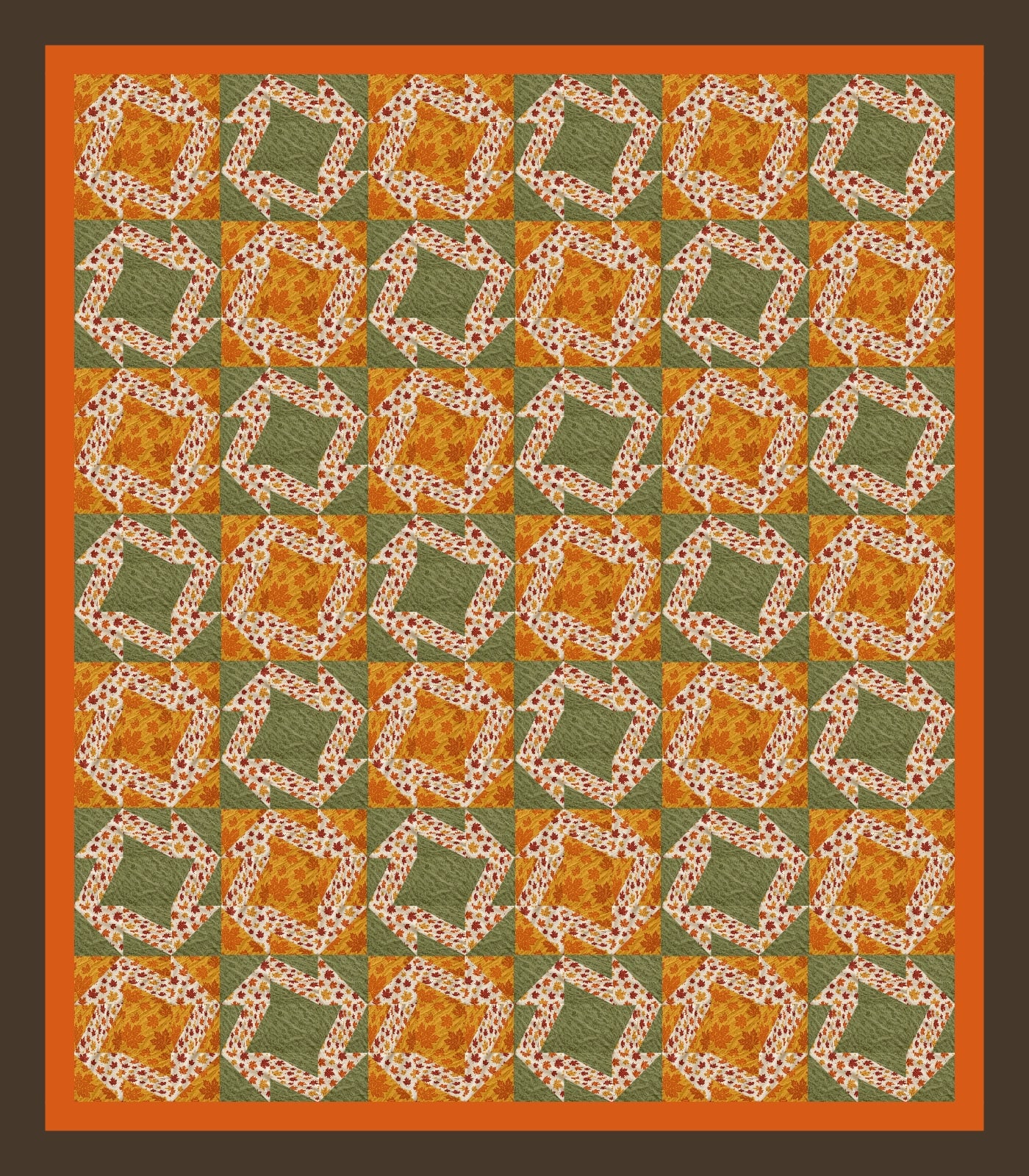 Olive Maple Lap quilt by Windfall Acre