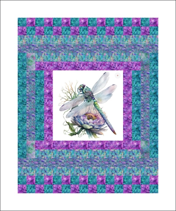 Dragonfly quilt 2 quilt design